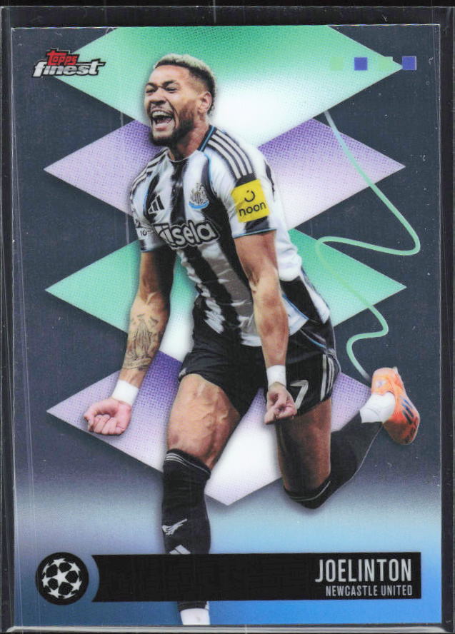 Joelinton 2025-26 Finest UEFA Rare #562 – framsida