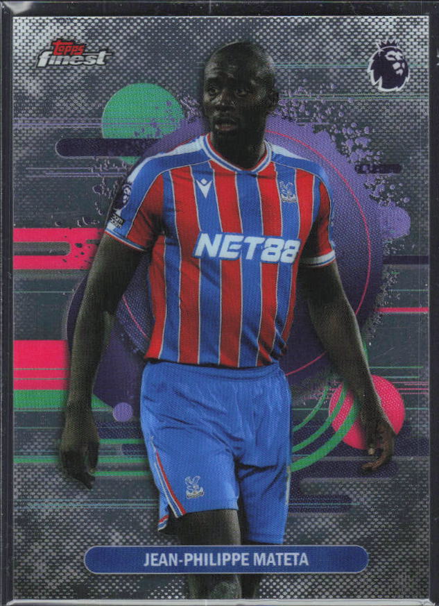 Jean-Philippe Mateta 2025-26 Finest Premier League Uncommon #140 – framsida