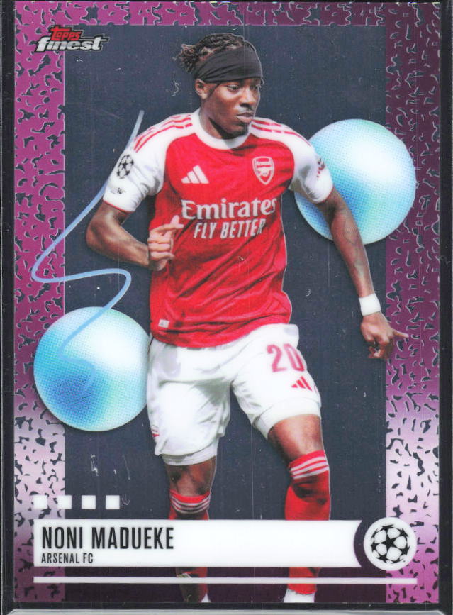 Noni Madueke 2025-26 Finest UEFA Uncommon #256 – framsida