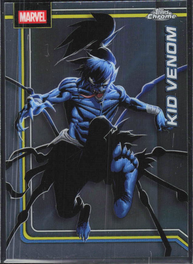 Kid Venom 2026 Chrome Marvel #128 – framsida