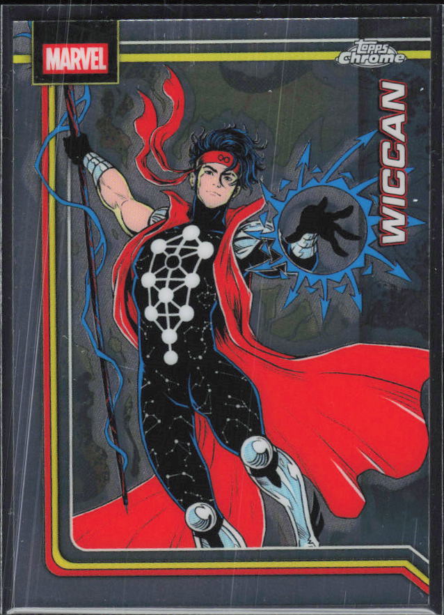 Wiccan 2026 Chrome Marvel #198 – framsida