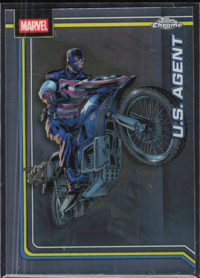 U.S. Agent 2026 Chrome Marvel #182 – framsida