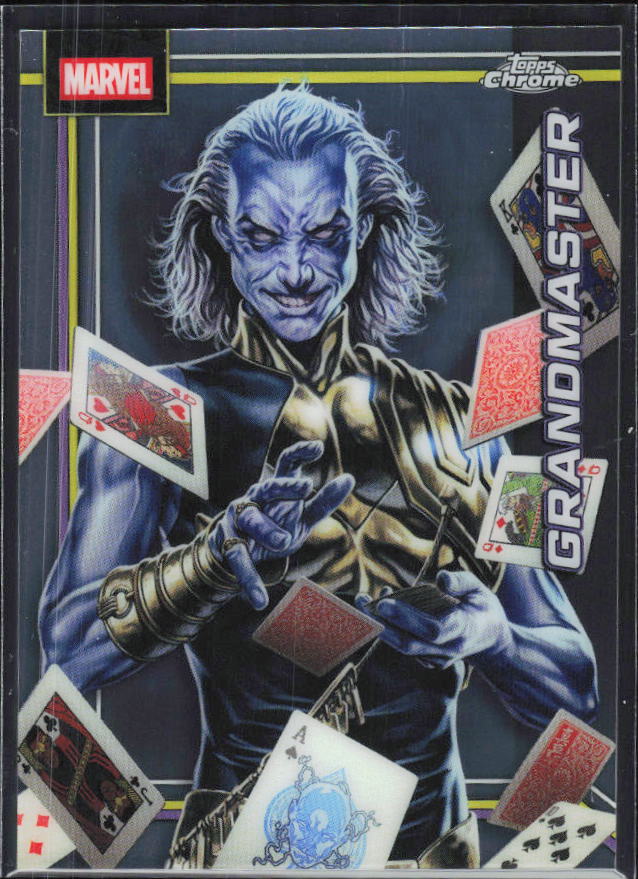 Grandmaster 2026 Chrome Marvel #120 – framsida