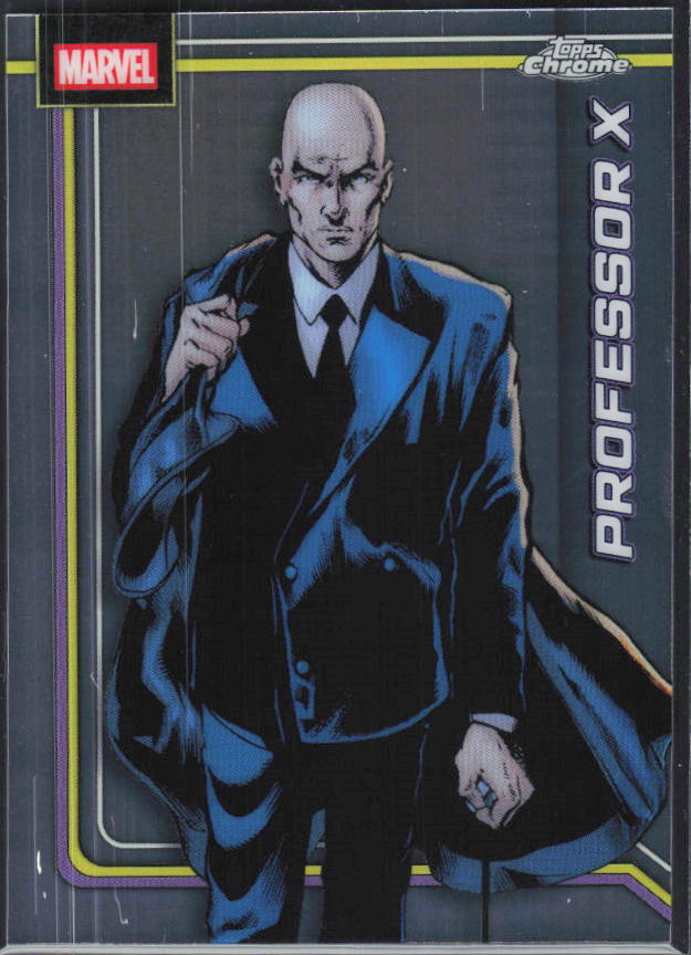 Professor X 2026 Chrome Marvel #091 – framsida