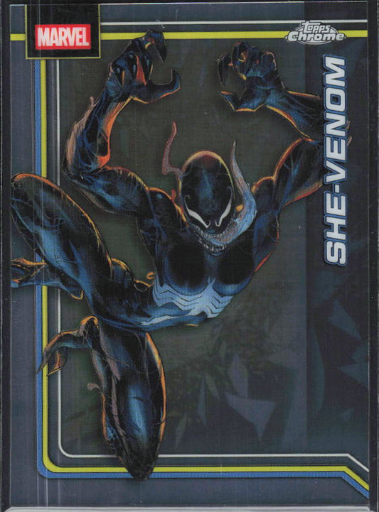 She-Venom 2026 Chrome Marvel #152 – framsida