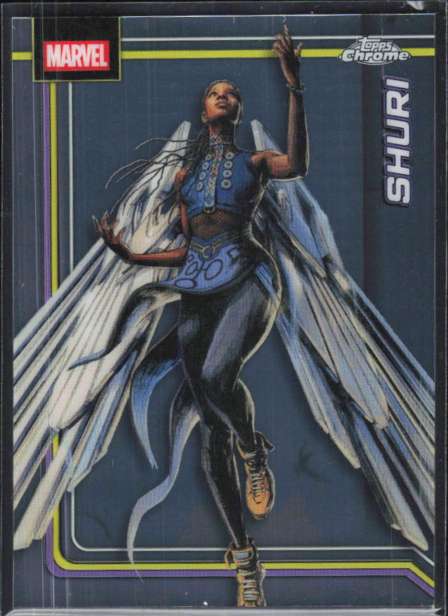 Shuri 2026 Chrome Marvel #154 – framsida