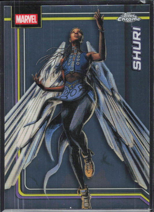 Shuri 2026 Chrome Marvel #154 – framsida