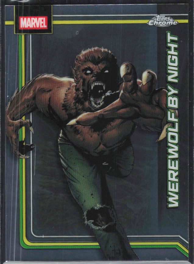 Werewolf by Night 2026 Chrome Marvel #195 – framsida