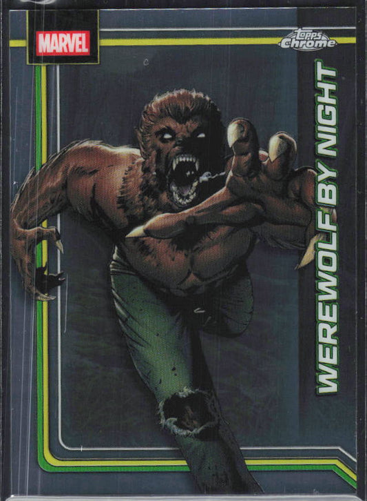 Werewolf by Night 2026 Chrome Marvel #195 – framsida