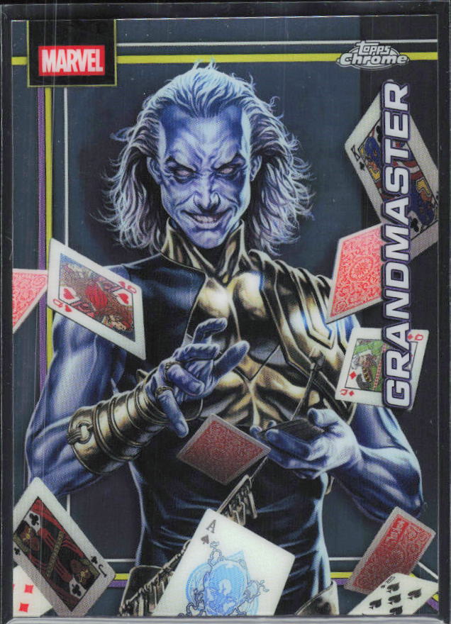 Grandmaster 2026 Chrome Marvel #120 – framsida