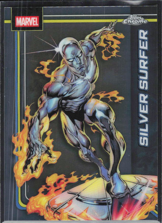 Silver Surfer 2026 Chrome Marvel #157 – framsida