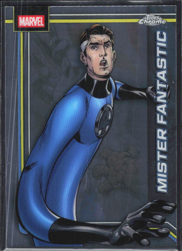 Mister Fantastic 2026 Chrome Marvel #079 – framsida