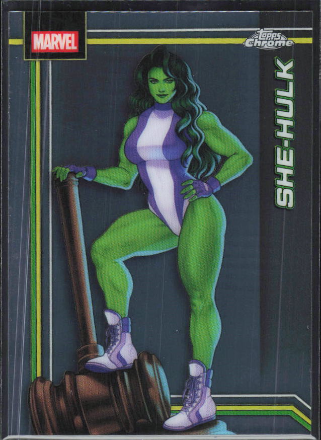 She-Hulk 2026 Chrome Marvel #151 – framsida