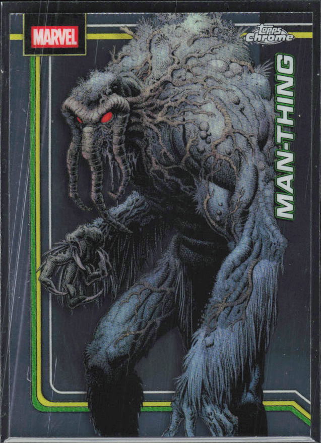 Man-Thing 2026 Chrome Marvel #075 – framsida