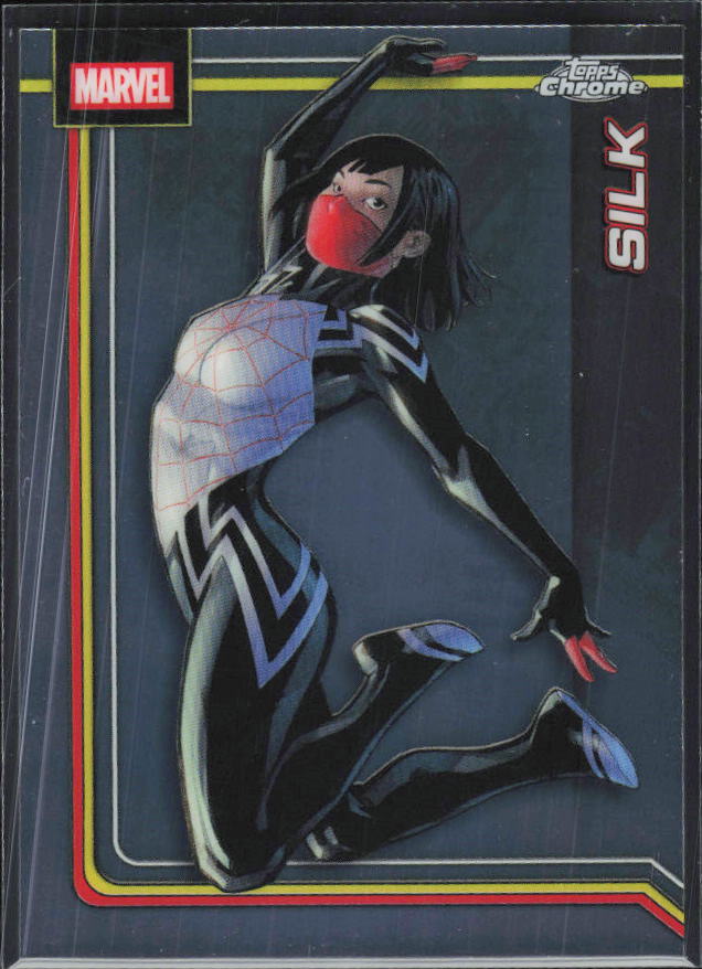Silk 2026 Chrome Marvel #156 – framsida