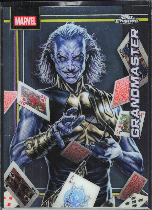 Grandmaster 2026 Chrome Marvel #120 – framsida