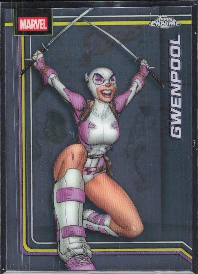 Gwenpool 2026 Chrome Marvel #121 – framsida