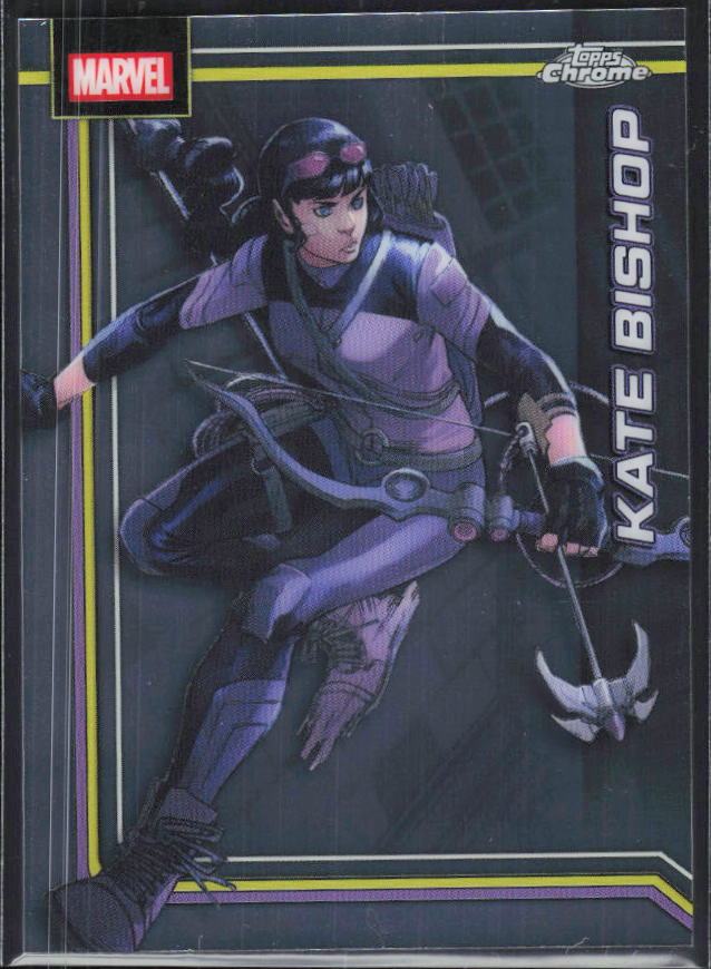 Kate Bishop 2026 Chrome Marvel #063 – framsida