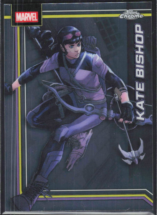 Kate Bishop 2026 Chrome Marvel #063 – framsida