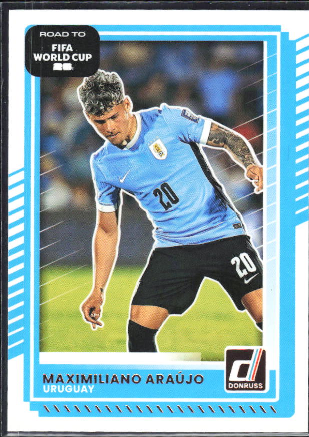 Maximiliano Araújo 2025-26 Donruss Road to FIFA World Cup #48 – framsida