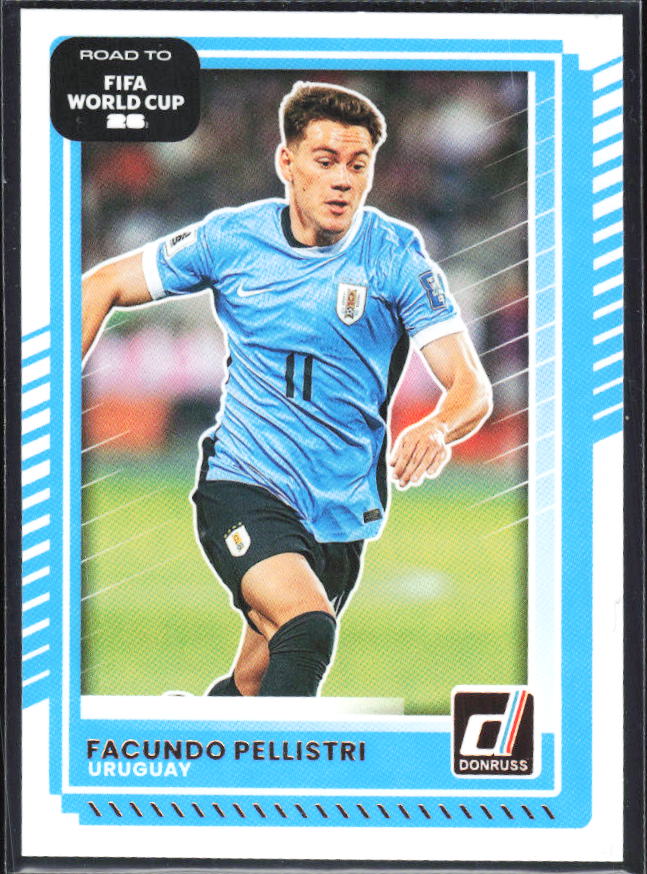 Facundo Pellistri 2025-26 Donruss Road to FIFA World Cup #53 – framsida