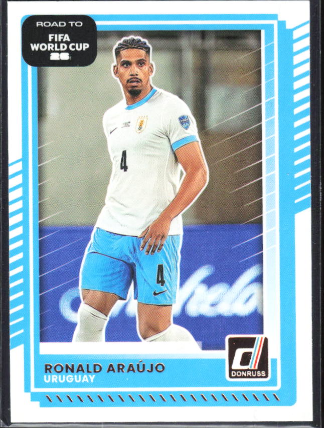 Ronald Araújo 2025-26 Donruss Road to FIFA World Cup #51 – framsida