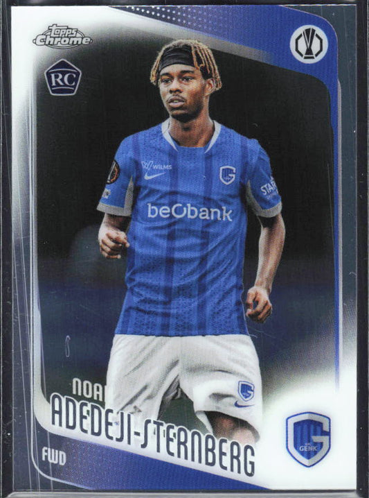 Noah Adedeji-Sternberg 2025-26 Chrome UEFA #122 – framsida