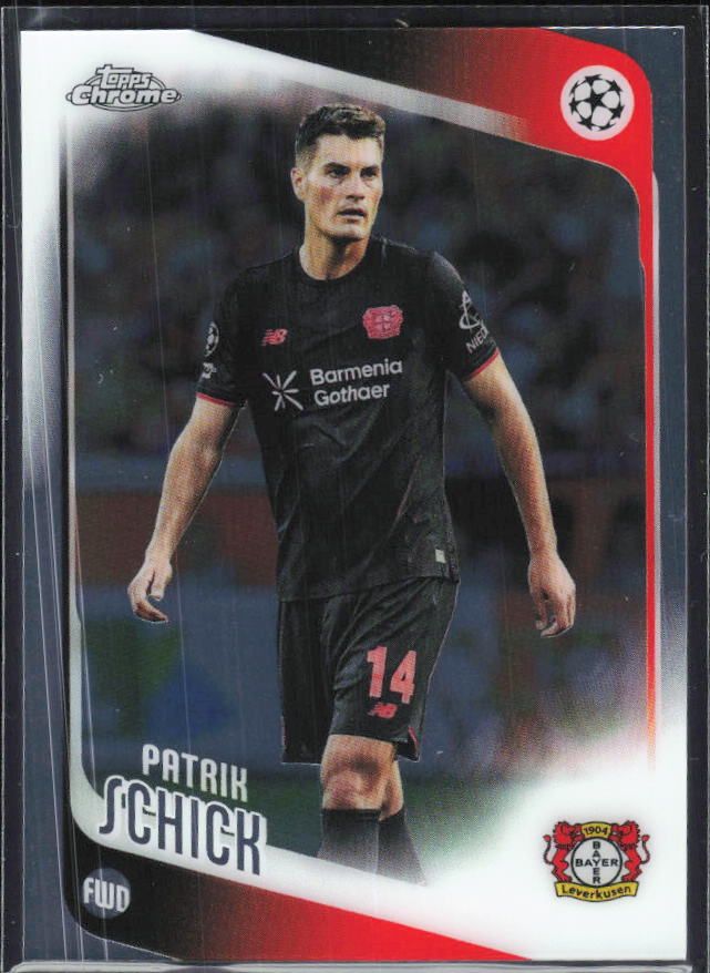 Patrik Schick 2025-26 Chrome UEFA #153 – framsida