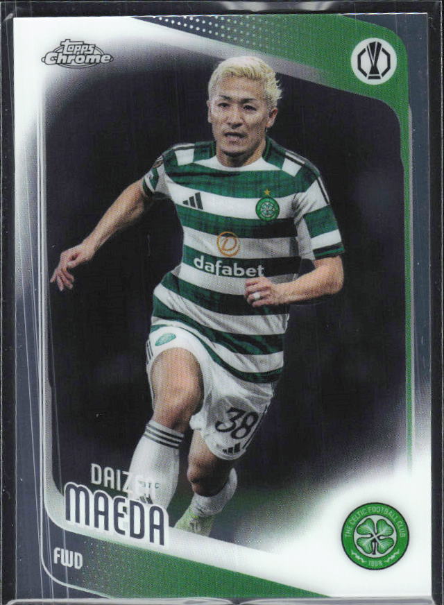 Daizen Maeda 2025-26 Chrome UEFA #98 – framsida