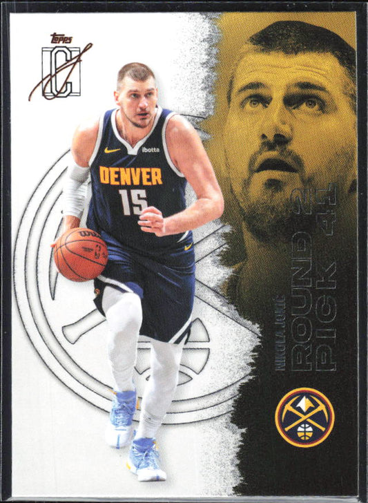 Nikola Jokić 2025-26 Signature Class #95 – framsida