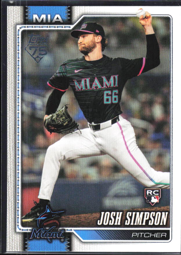Josh Simpson 2026 Series 2 #583 – framsida