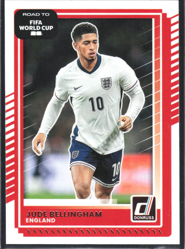 Jude Bellingham 2025-26 Donruss Road to FIFA World Cup #63 – framsida
