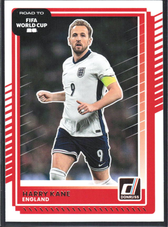 Harry Kane 2025-26 Donruss Road to FIFA World Cup #62 – framsida