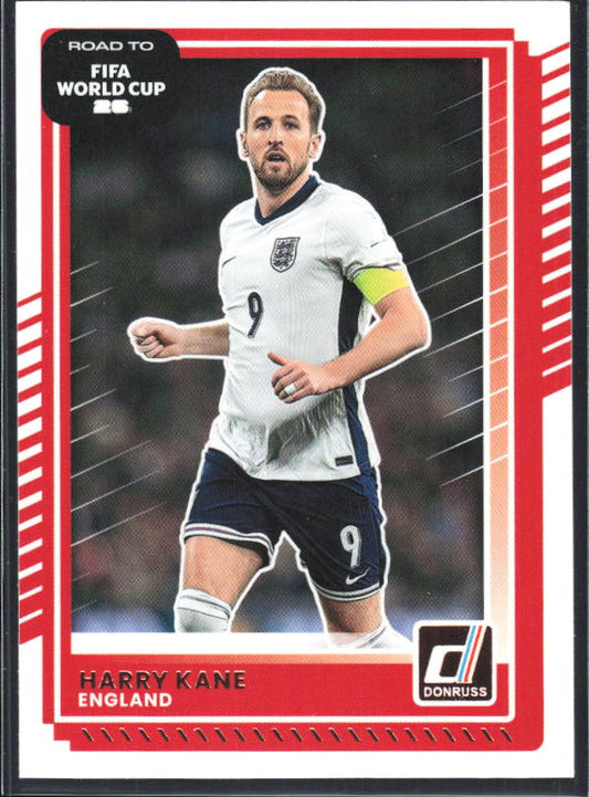 Harry Kane 2025-26 Donruss Road to FIFA World Cup #62 – framsida