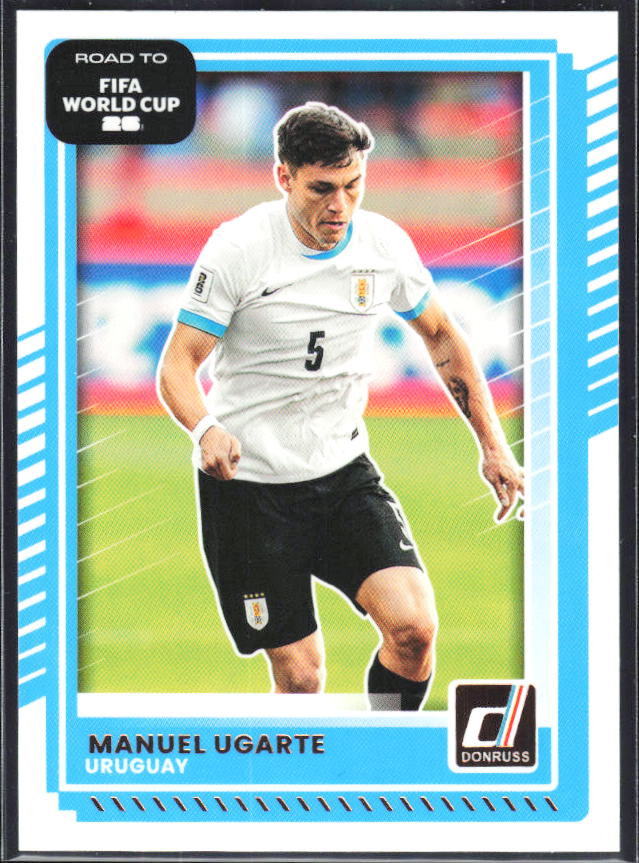 Manuel Ugarte 2025-26 Donruss Road to FIFA World Cup #49 – framsida