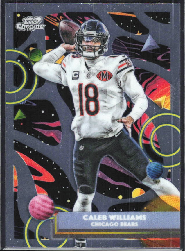 Caleb Williams 2025 Cosmic Chrome #16 – framsida