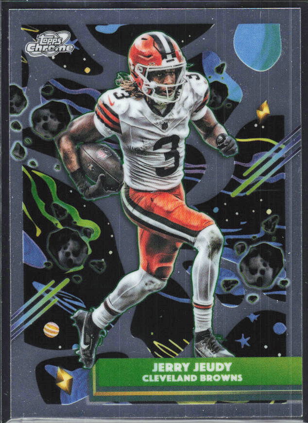 Jerry Jeudy 2025 Cosmic Chrome #22 – framsida
