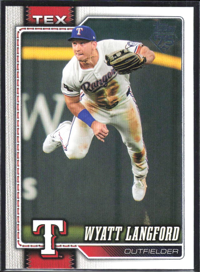 Wyatt Langford 2026 Series 2 #383 – framsida