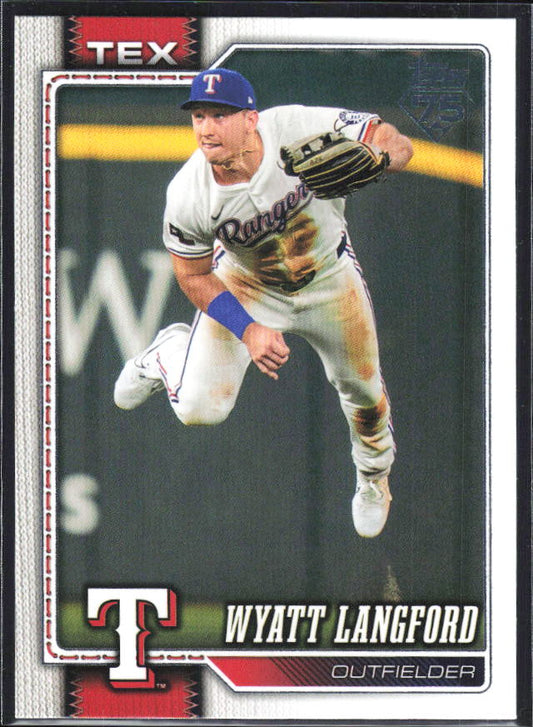 Wyatt Langford 2026 Series 2 #383 – framsida