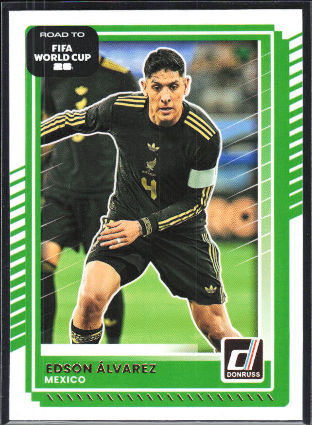 Edson Álvarez 2025-26 Donruss Road to FIFA World Cup #76 – framsida