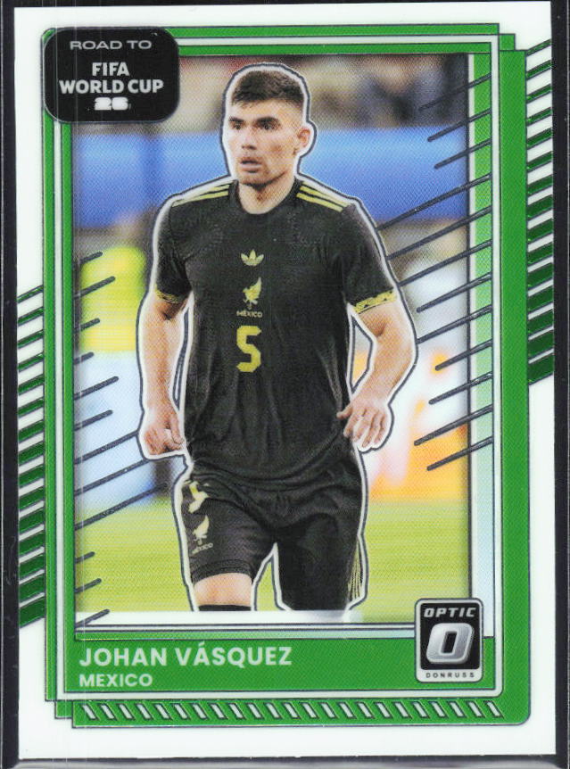 Johan Vásquez 2025-26 Donruss Road to FIFA World Cup Optic #79 – framsida