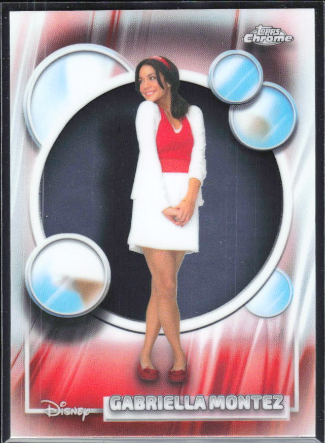 Gabriella Montez 2026 Chrome Disney #183 – framsida