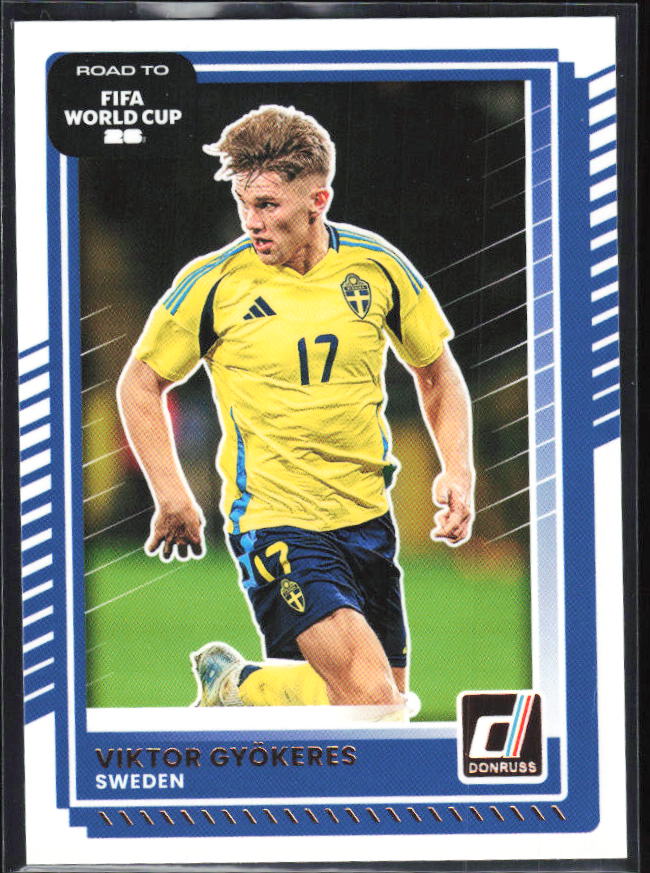 Viktor Gyökeres 2025-26 Donruss Road to FIFA World Cup #82 – framsida