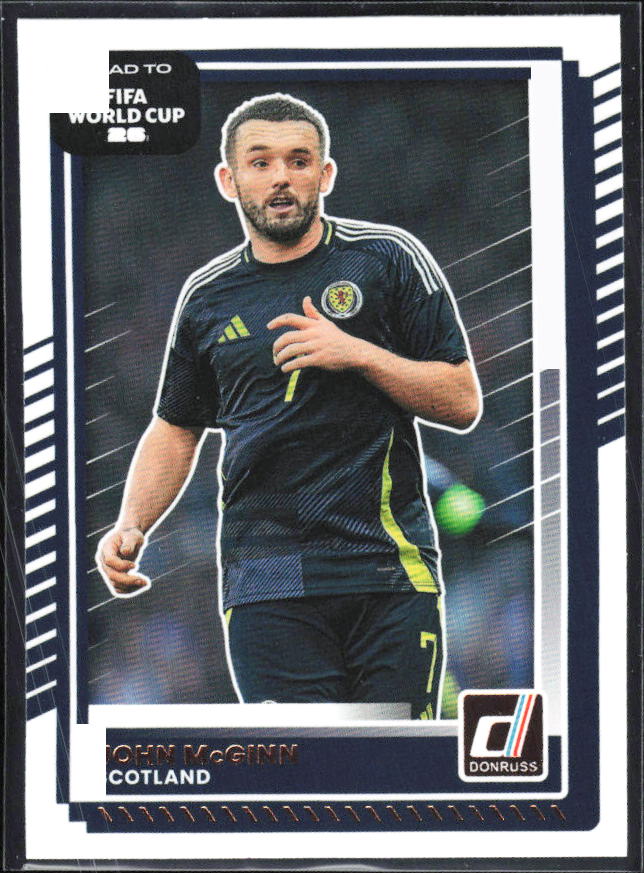 John McGinn 2025-26 Donruss Road to FIFA World Cup #133 – framsida