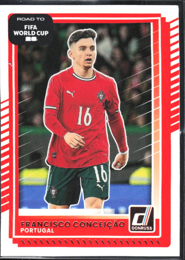 Francisco Conceição 2025-26 Donruss Road to FIFA World Cup #88 – framsida