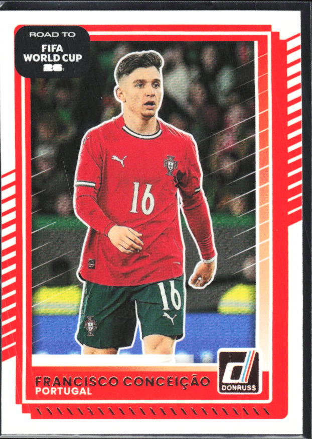 Francisco Conceição 2025-26 Donruss Road to FIFA World Cup #88 – framsida