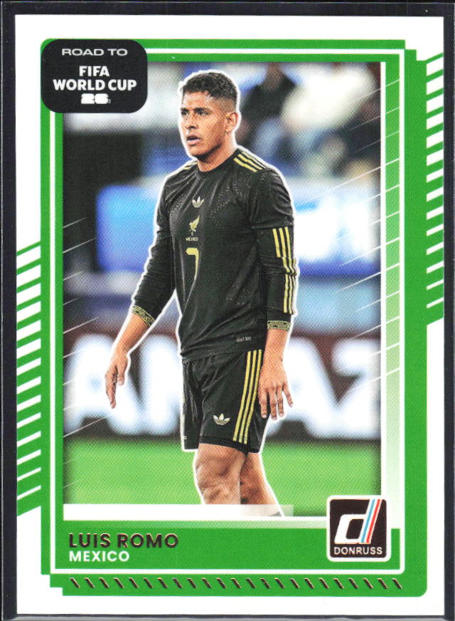 Luis Romo 2025-26 Donruss Road to FIFA World Cup #78 – framsida