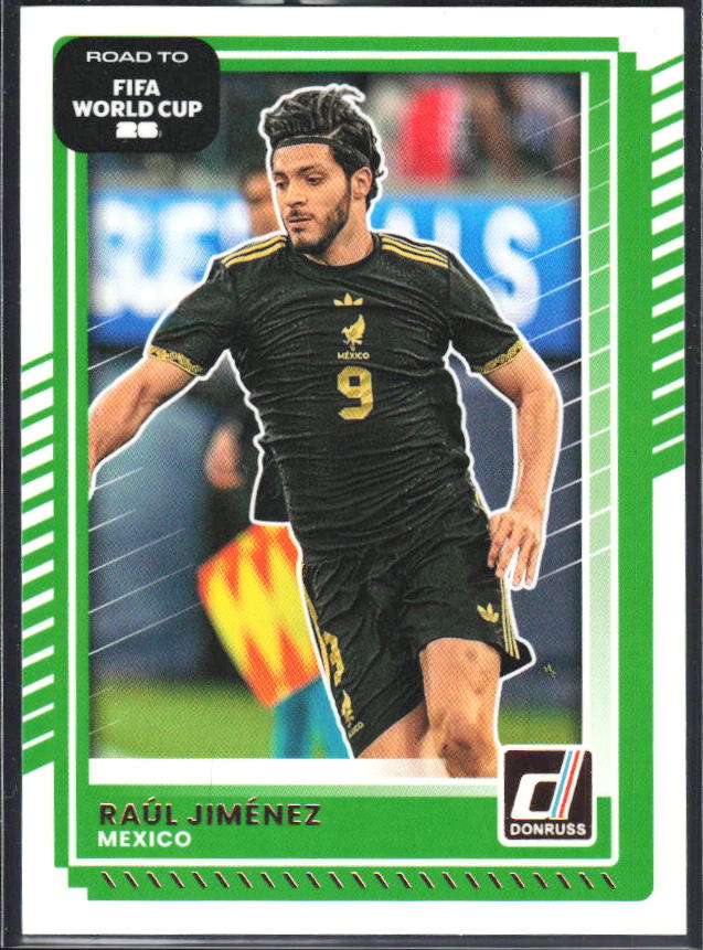 Raúl Jiménez 2025-26 Donruss Road to FIFA World Cup #74 – framsida