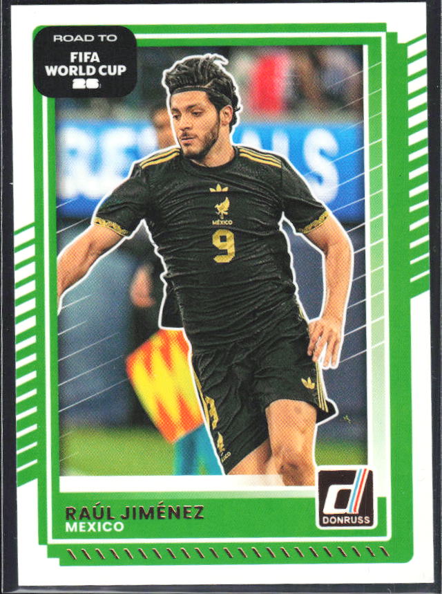 Raúl Jiménez 2025-26 Donruss Road to FIFA World Cup #74 – framsida