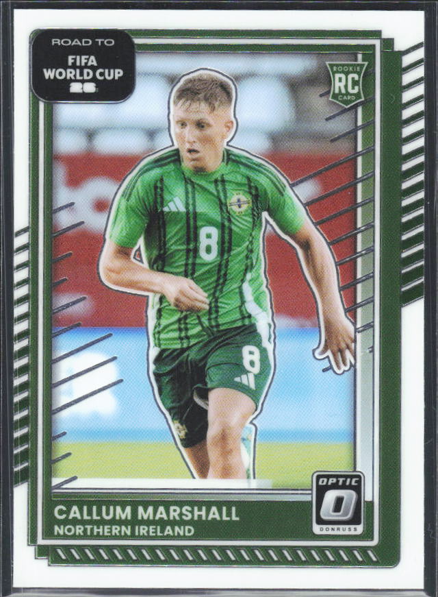 Callum Marshall 2025-26 Donruss Road to FIFA World Cup Optic #47 – framsida